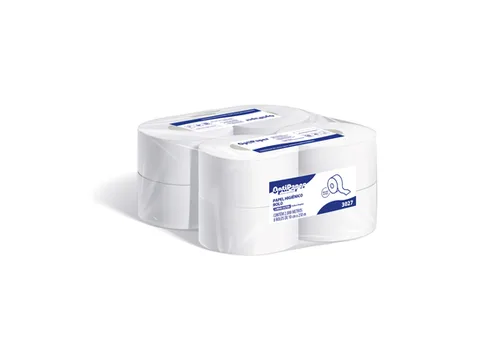 Fardo com rolos de papel higiênico folha dupla OptiPaper Linha Ultra, código 3027