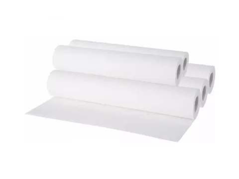 Rolos de lençol hospitalar de papel