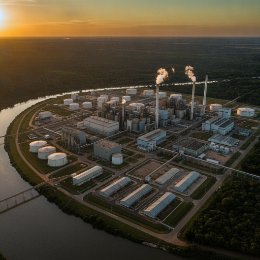 Parque industrial da Bracell em Lençóis Paulista, certificado com selo I-REC de energia renovável