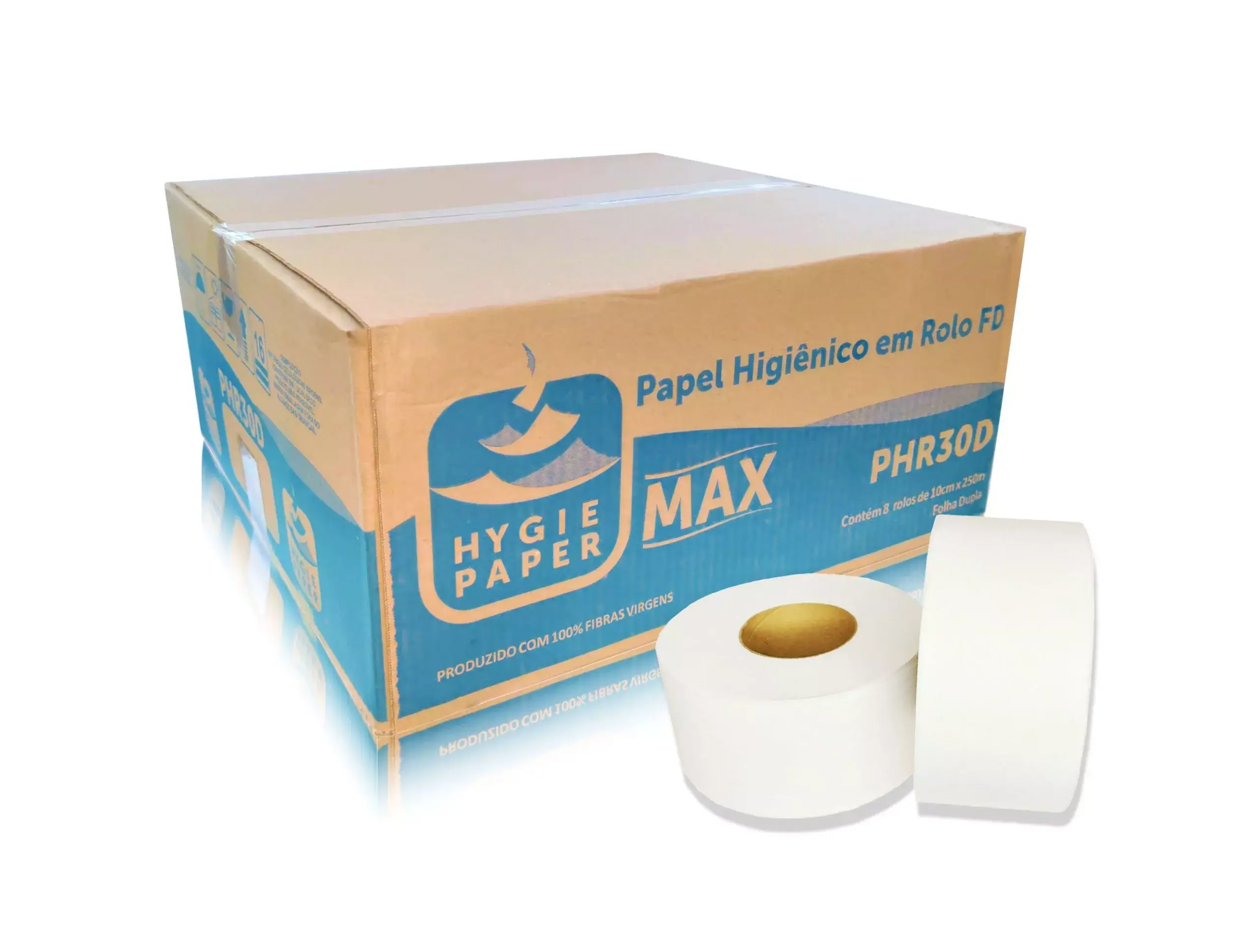 PTR27 - Papel Toalha Rolo - Folha Simples LUX